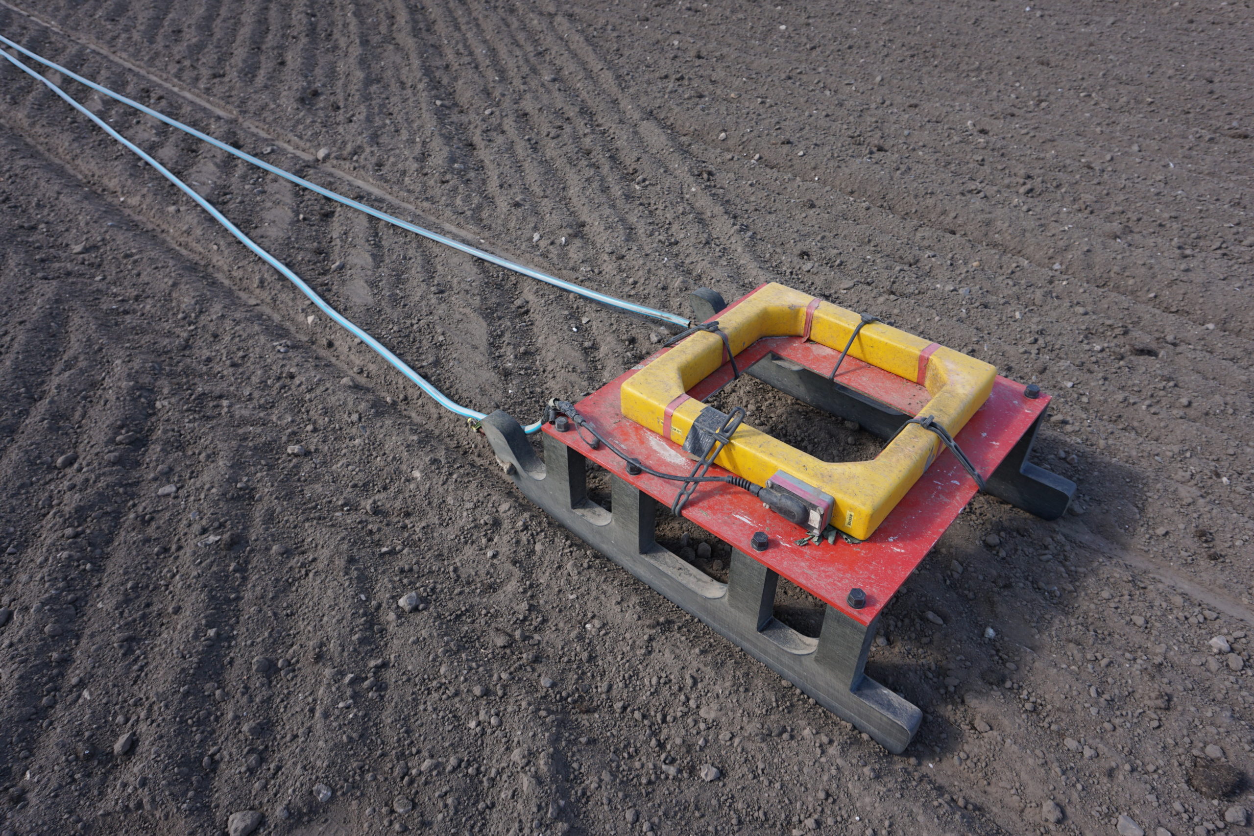 Foto af magnet trukket af ATV