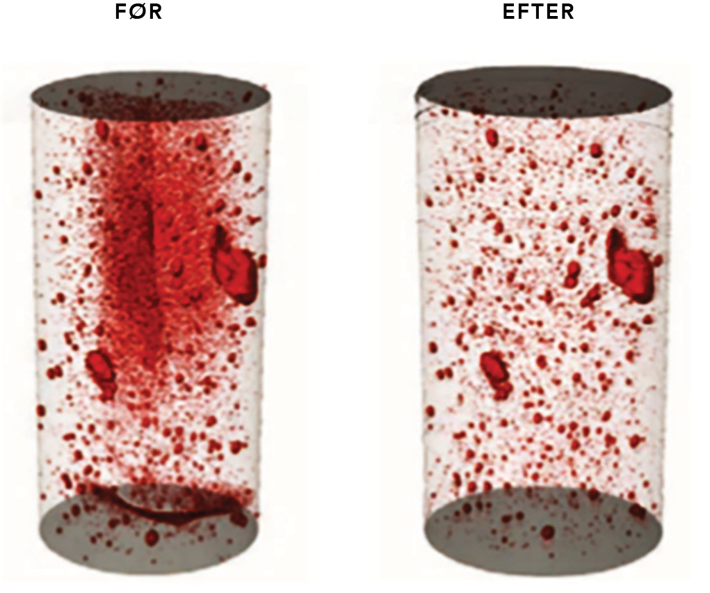 3D rekonstruktion af CO2 forsøg