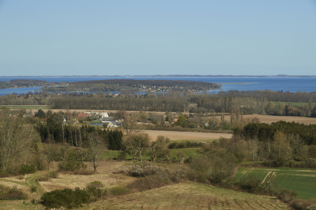 Udsigten fra Bregninge Kirketårn - det sydfynske øhav