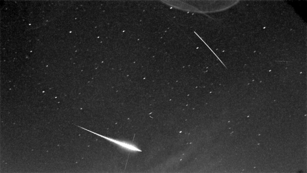 Stjerneskud, meteor, ildkugle